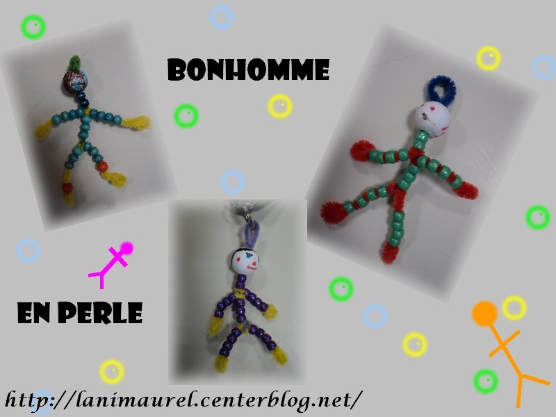 Bonhomme en perle